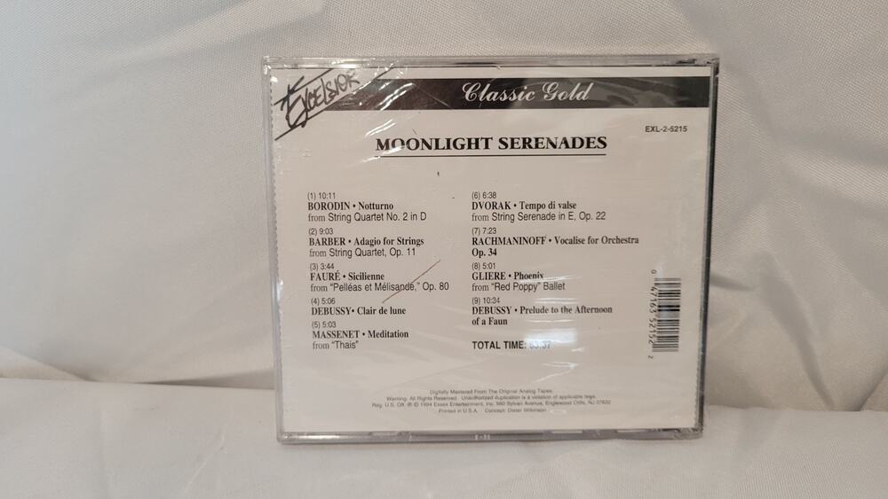 Excelsior Classic Gold Moonlight Serenades CD NEW Sealed Classical Collection
